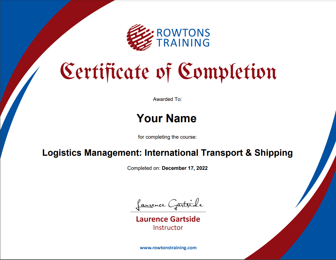 Get Certified With Rowtons Training - Get Serious With Your Business Operations Education